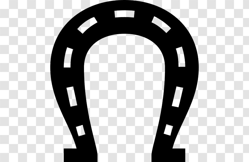 Horseshoe Clip Art - Monochrome Photography - Horse Transparent PNG