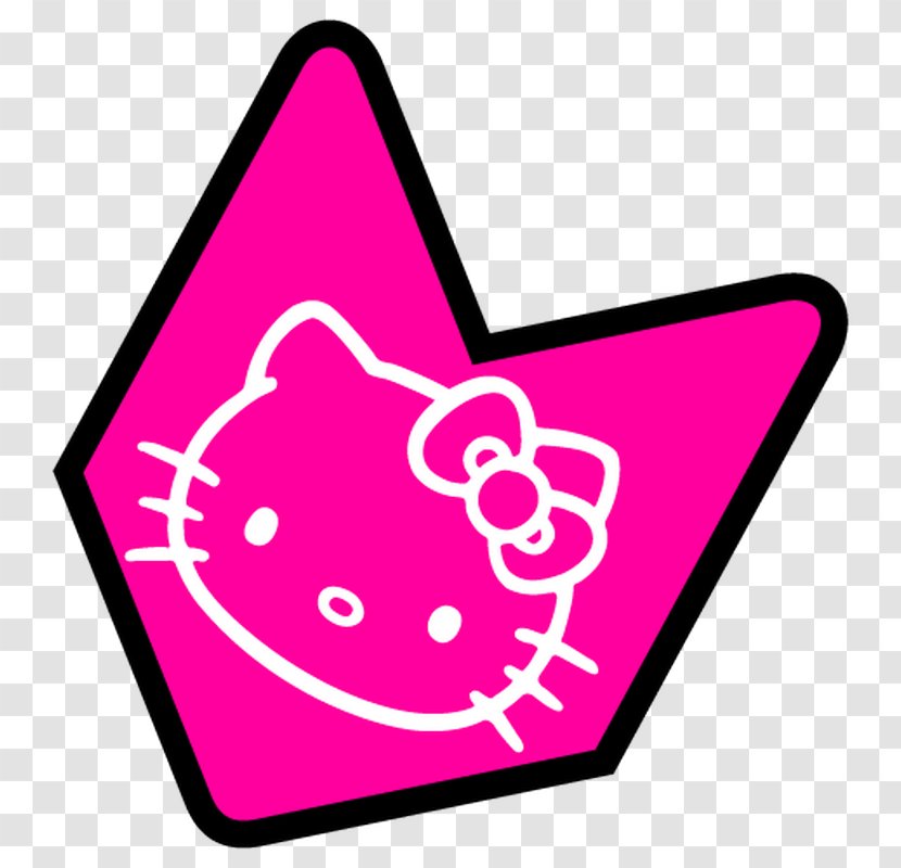 Hello Kitty Sticker Decal T-shirt - Area Transparent PNG