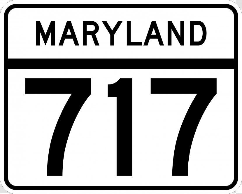 Maryland Route 333 - Black And White - Logo Transparent PNG