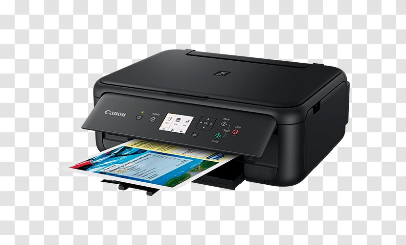 Multi-function Printer Canon Inkjet Printing - Laser Transparent PNG