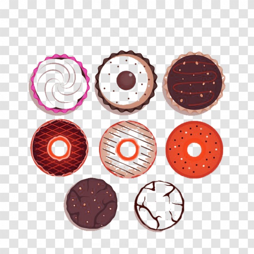 Biscuit Candy Cookie - Button - Donuts Biscuits Picture Material Transparent PNG