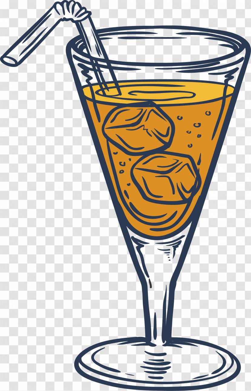 Cocktail Garnish Juice Martini Wine Glass - Iced Fruit Transparent PNG