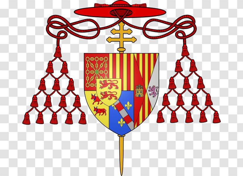 Coat Of Arms Cardinal St. John Fisher College Bishop Catholicism - Crest - Decor Transparent PNG