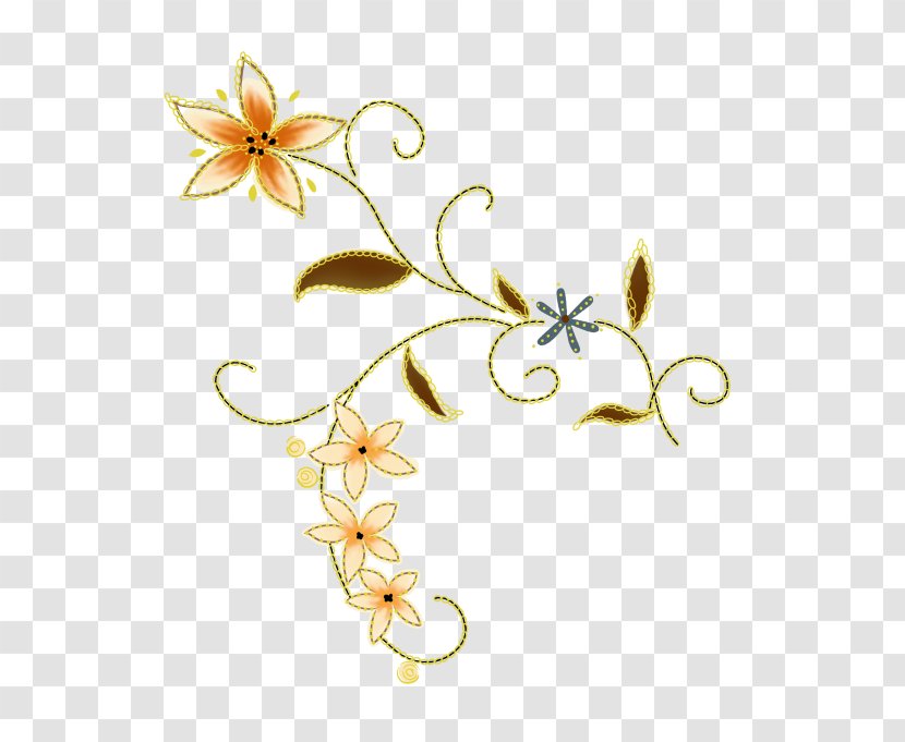 Motif Icon - Petal - Classical Floral Decorative Pattern Transparent PNG