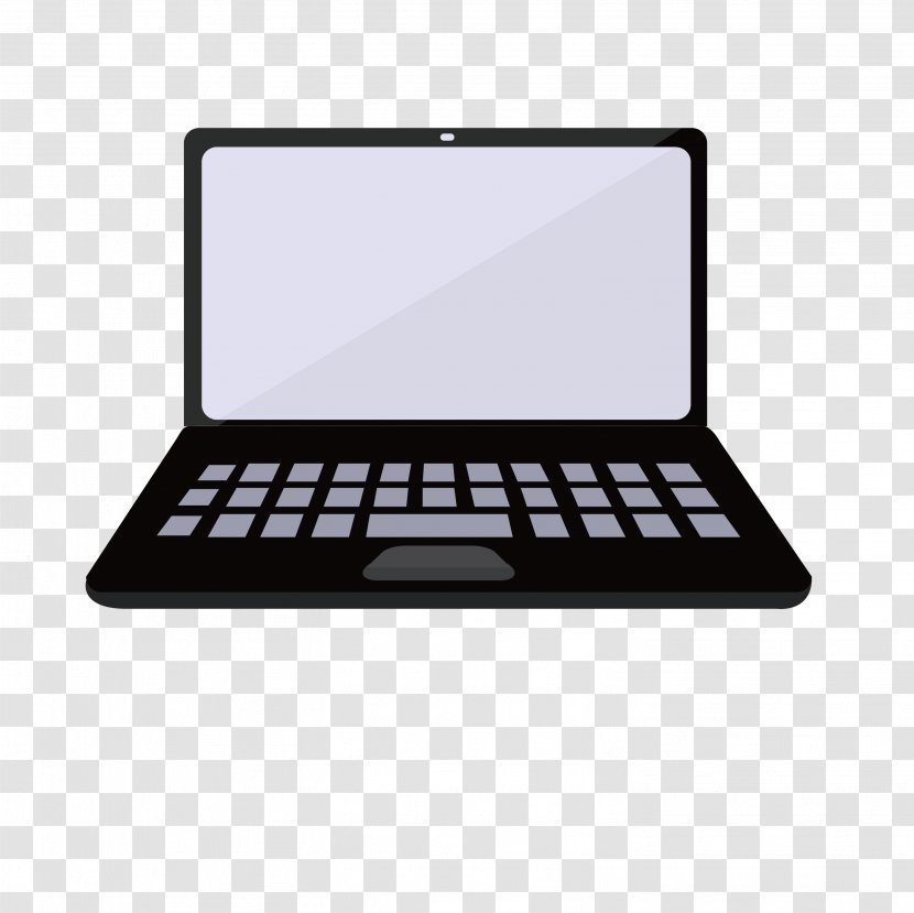 Paper Laptop Computer Download - Blank Transparent PNG