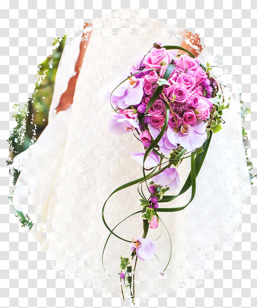 Flower Bouquet Bride Wedding Cut Flowers - Arranging Transparent PNG