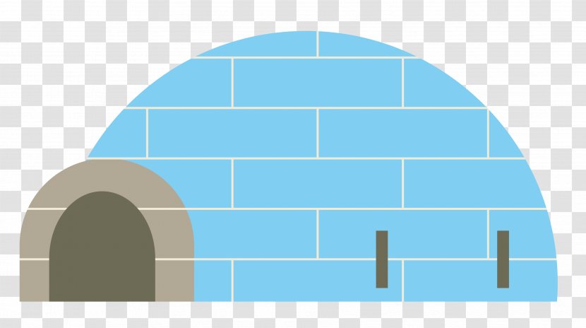 Architecture Flat Design Yaodong - Elevation - Vector Blue Cartoon Cave Transparent PNG