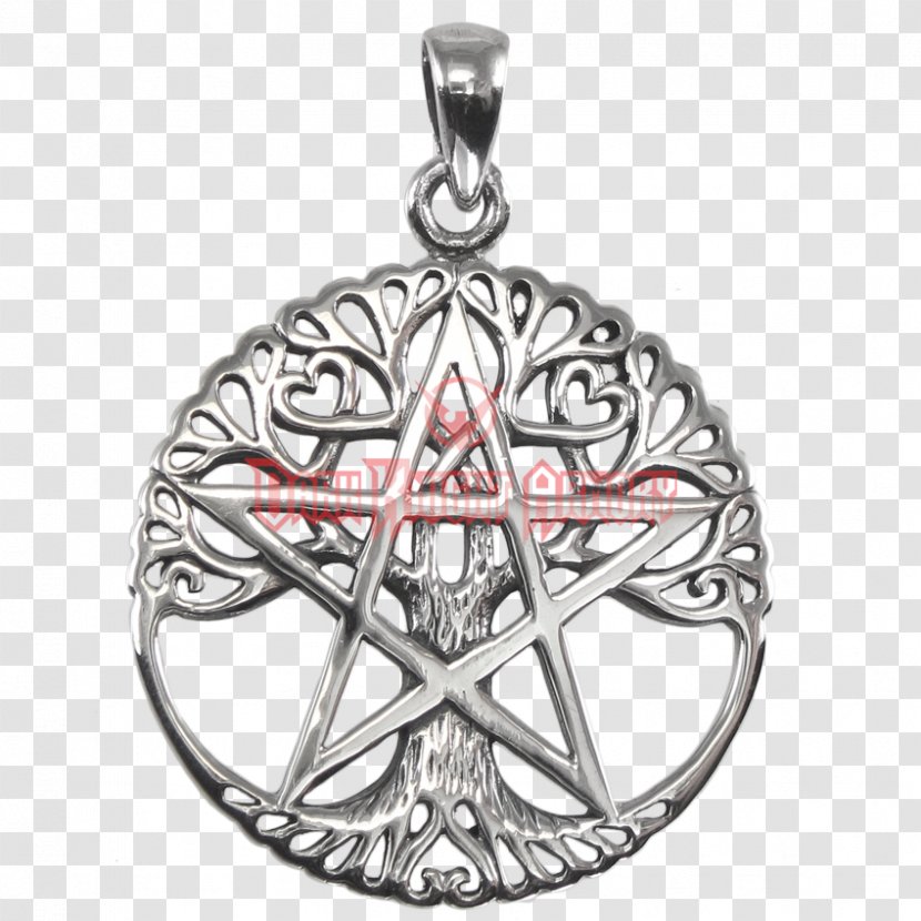 Locket Pentacle Wicca Charms & Pendants Pentagram - Body Jewelry - Jewellery Transparent PNG