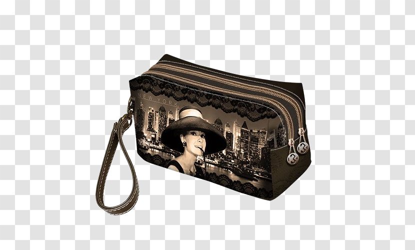 Celebrity Premiere Wallet Cosmetic & Toiletry Bags - Wristlet - Audrey Hepburn Transparent PNG