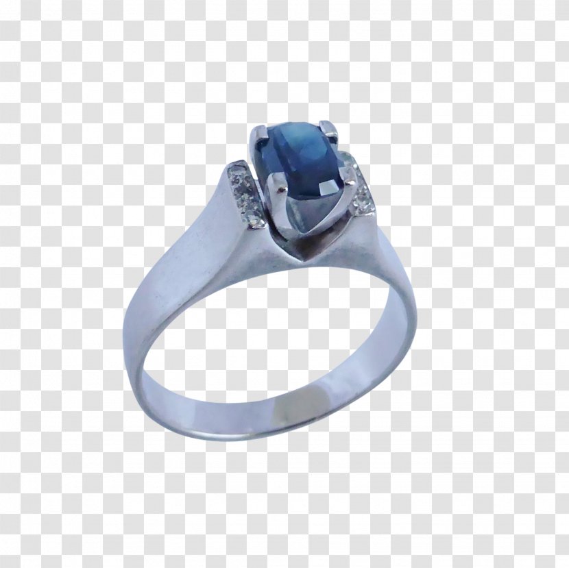 Sapphire Engagement Ring Diamond Cut Emerald Transparent PNG