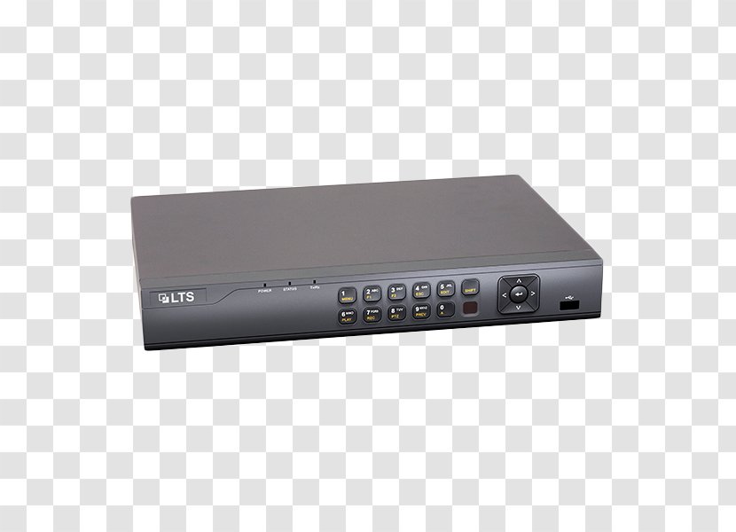 Digital Video Recorders IP Camera Closed-circuit Television Network Recorder High-definition - Ethernet Hub Transparent PNG