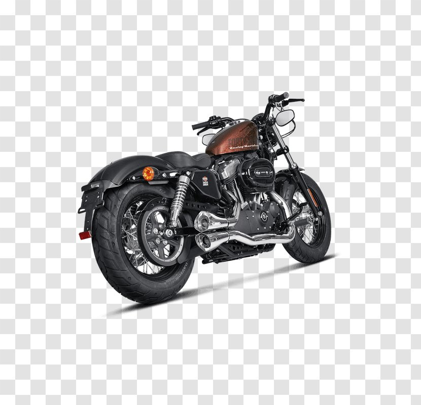 Exhaust System Motorcycle Accessories Akrapovič Harley-Davidson Sportster - Automotive Wheel Transparent PNG