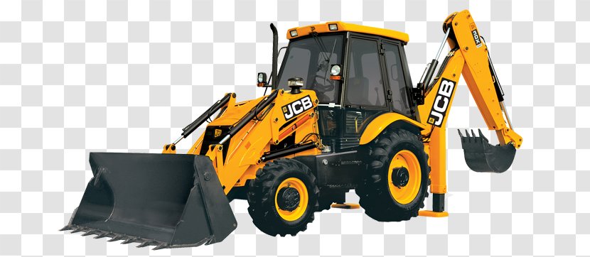 JCB KRISHNA BILASPUR Backhoe Loader Heavy Machinery - Tractor Transparent PNG