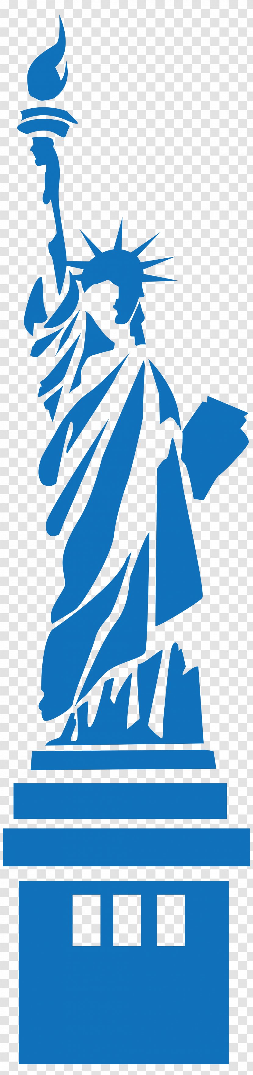 Statue Of Liberty Clip Art - Silhouette Transparent PNG