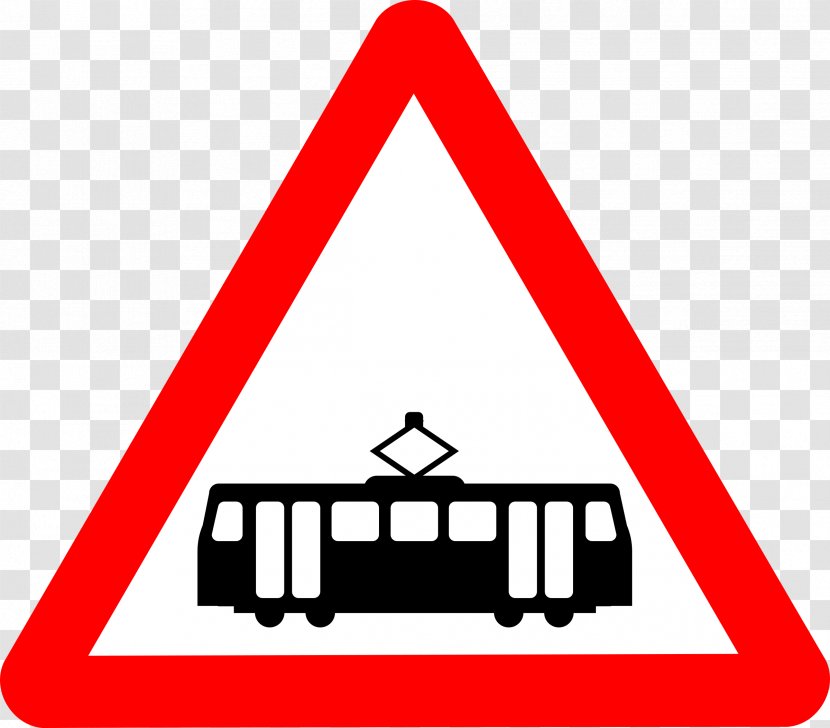 Tram The Highway Code Traffic Sign Road Warning Transparent PNG