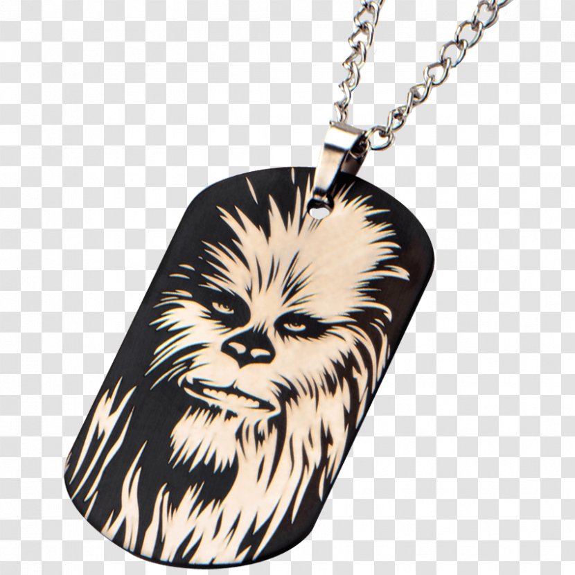 Chewbacca Leia Organa Han Solo Luke Skywalker Star Wars - A Story - Dog Necklace Transparent PNG