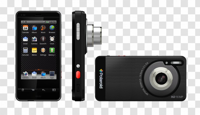 Android Polaroid Corporation Smart Camera Point-and-shoot - Photography Transparent PNG