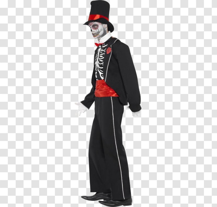 Halloween Costume Day Of The Dead Smiffys - Jacket Transparent PNG
