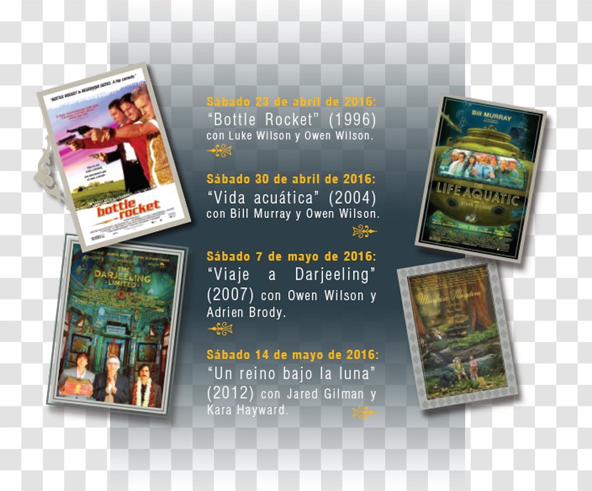 Advertising Film Poster - Posterazzi - Wes Anderson Transparent PNG