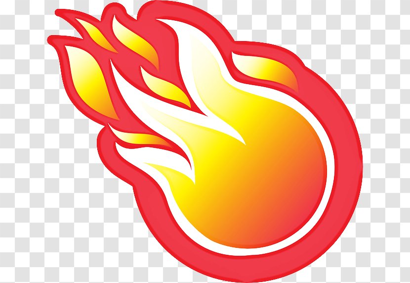Fireball Logo - Symbol - Red Transparent PNG