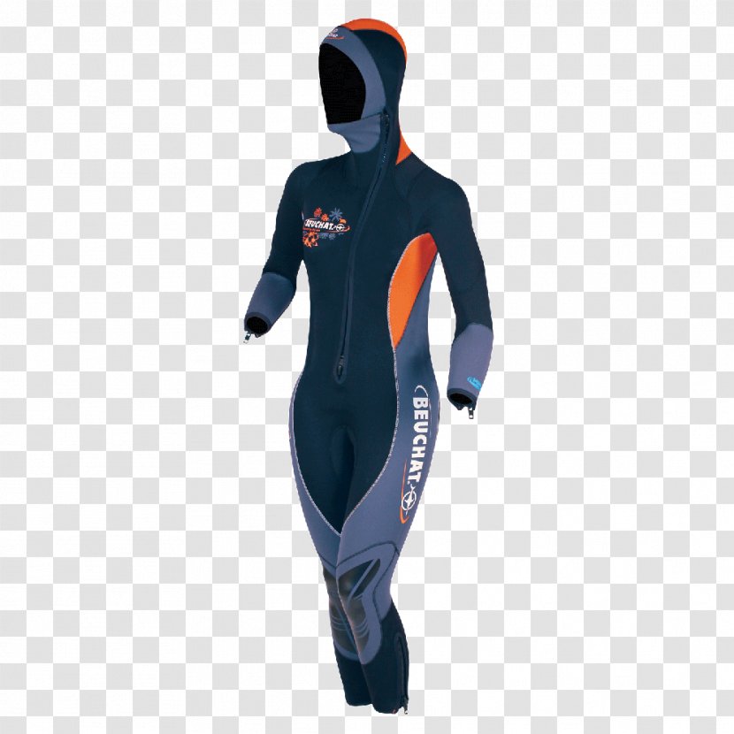 Underwater Diving Wetsuit Costume Scuba Hood - Sport Transparent PNG