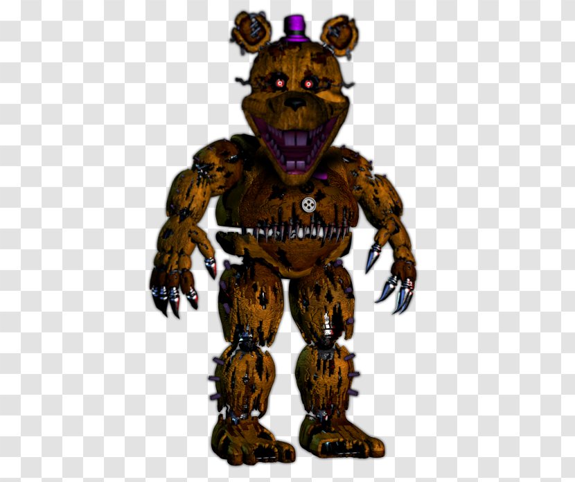 Five Nights At Freddy's 2 4 Spider-Man Hulk Marvel Cinematic Universe - Nightmare Freddy Pony Transparent PNG