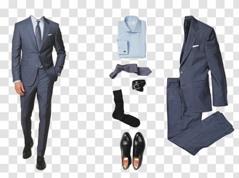 Tuxedo Suit Fashion Costume - Formal Wear - Physical Transparent PNG