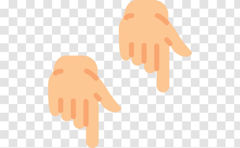 Finger Direction - Hand Model Transparent PNG