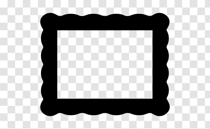 Picture Frames Photography Shape - Monochrome - Break Line Rectangle Transparent PNG