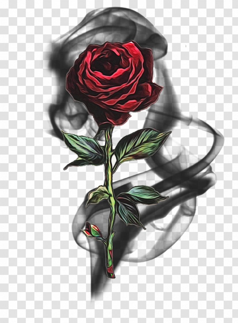 Black Pink Rose - Artificial Flower - Bouquet Transparent PNG