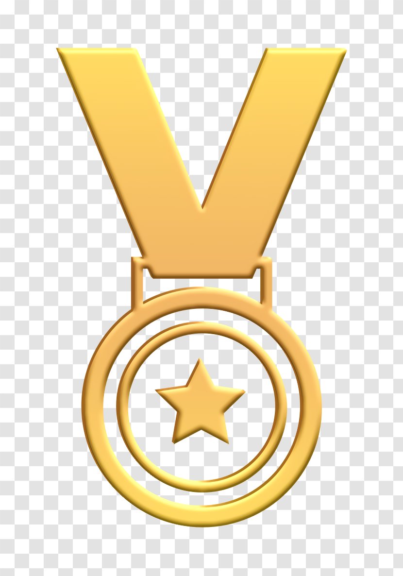 Award Icon Gold Medal - Symbol Transparent PNG