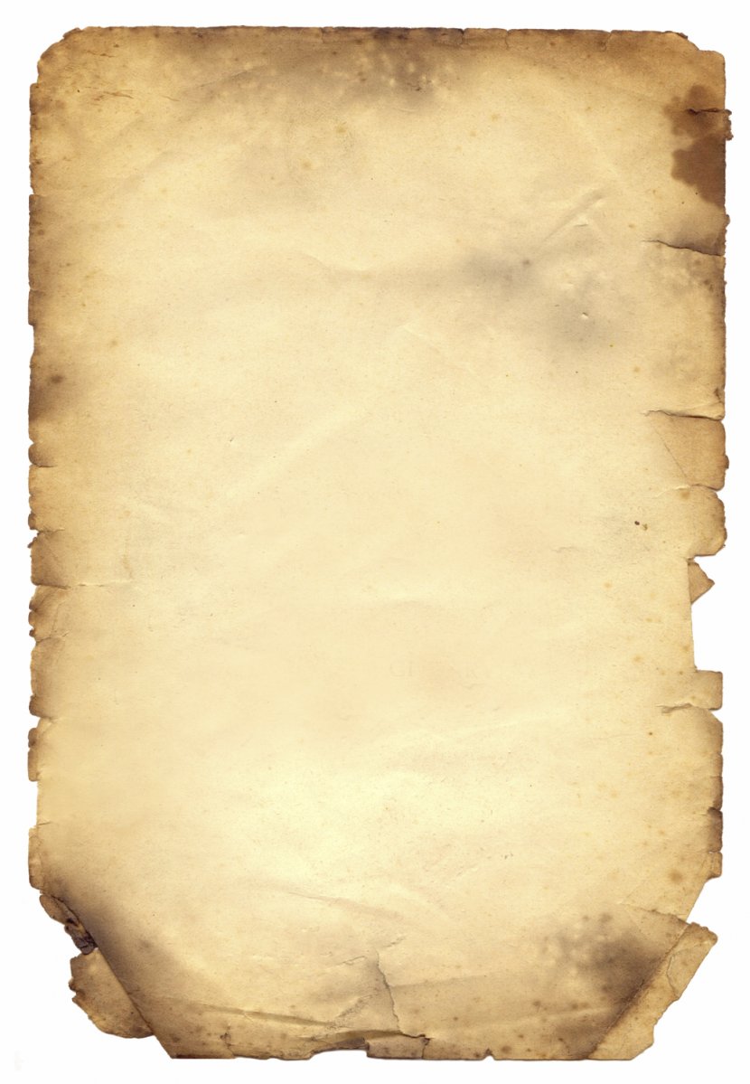Paper Clip Parchment Scroll Art - Sealing Wax - Burnt Cliparts Transparent PNG