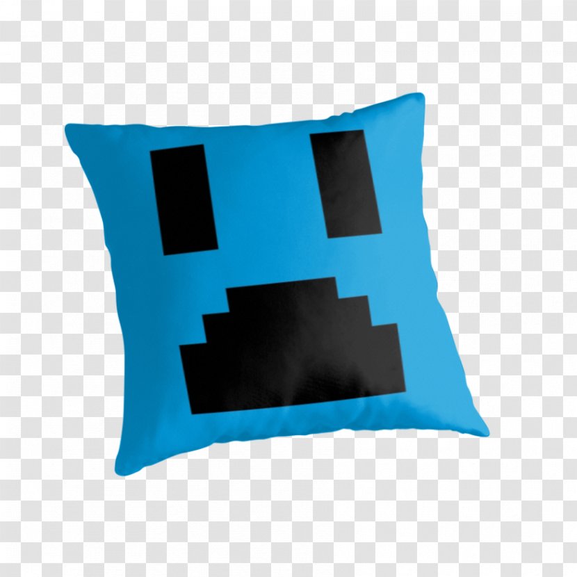 Throw Pillows Cushion Rectangle Font - Blue - Pillow Transparent PNG