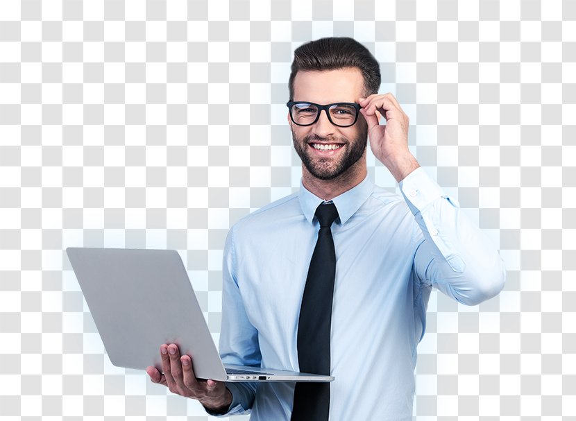 Laptop Computer Businessperson Stock Photography - White Collar Worker Transparent PNG