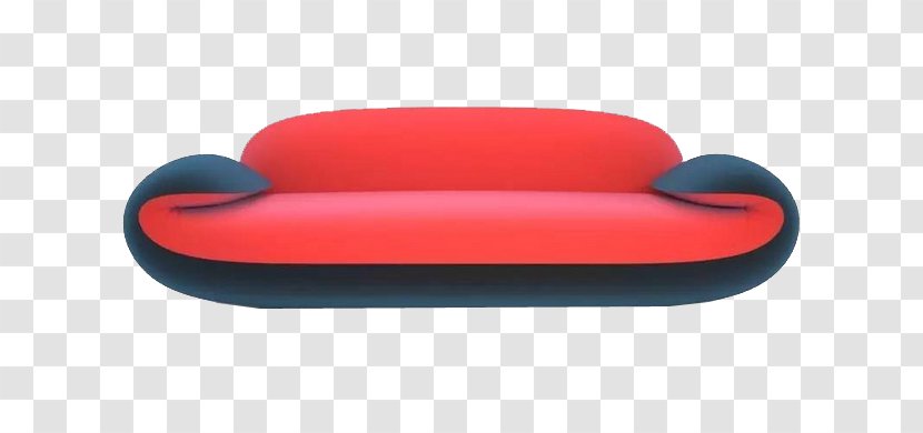 Chaise Longue Angle La - Red - Sofa Transparent PNG