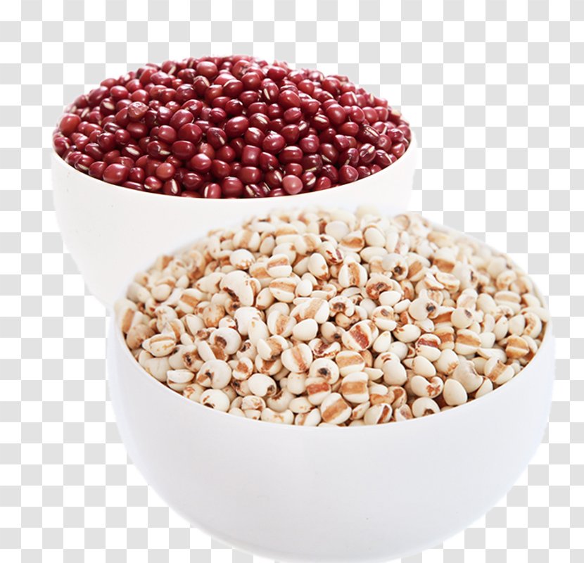 Adlay Cereal Baozi Vegetarian Cuisine Stuffing - Bean - Red Beans Barley Kernels Transparent PNG