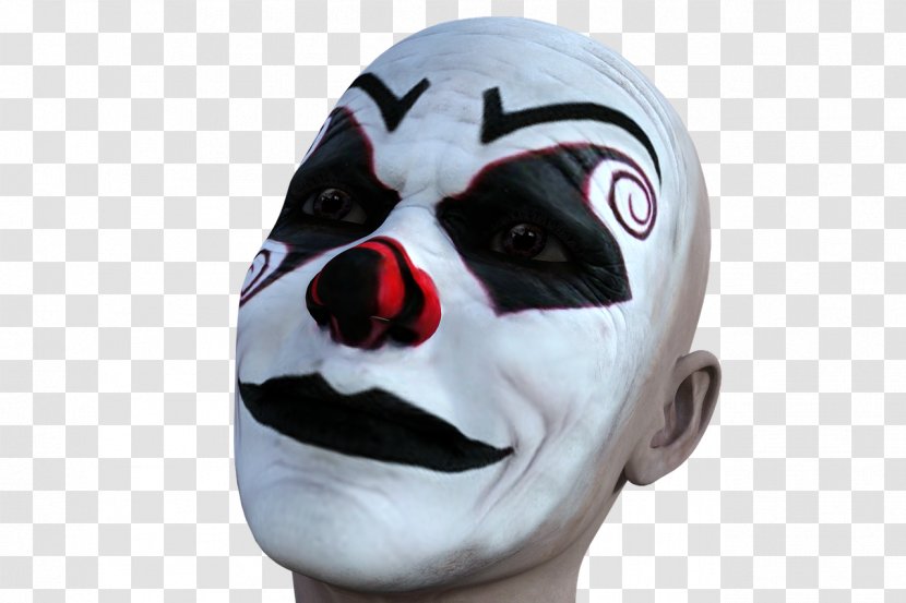 2016 Clown Sightings Evil Face Jester Transparent PNG