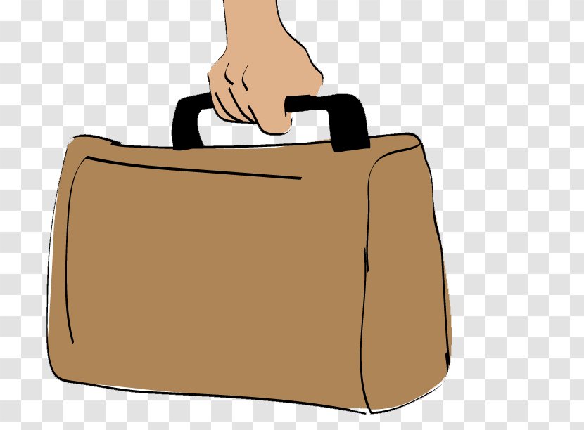 Suitcase Baggage Animation Cartoon - Brown Transparent PNG