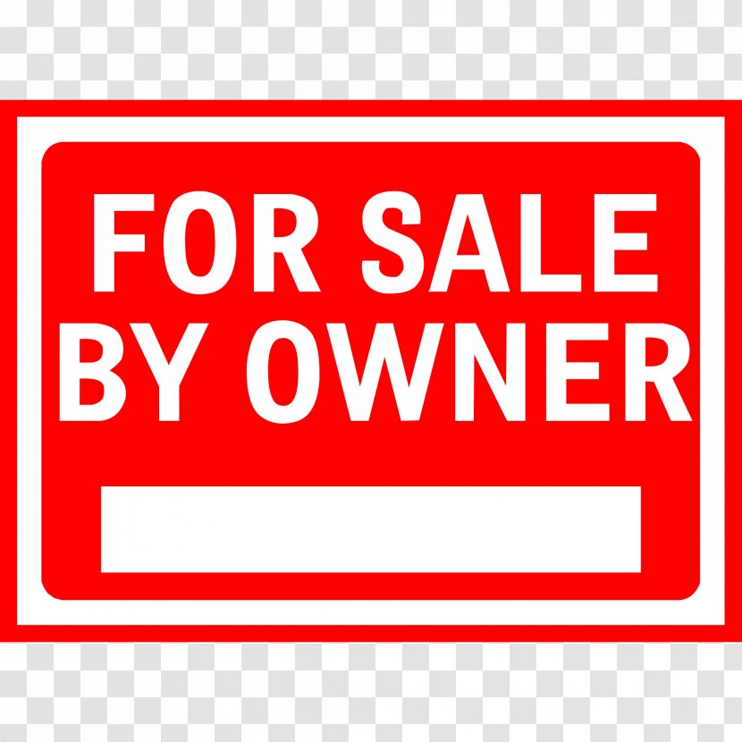 Sales For Sale By Owner Ownership Estate Agent Real - Sign Transparent PNG