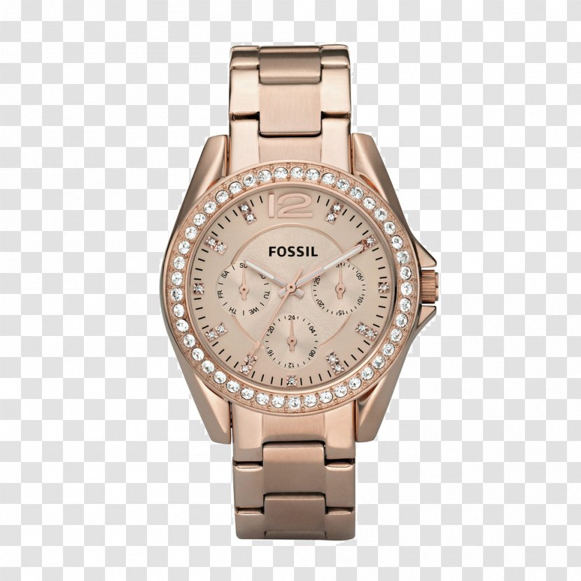 Analog Watch Fossil Group Jewellery Chronograph Transparent PNG
