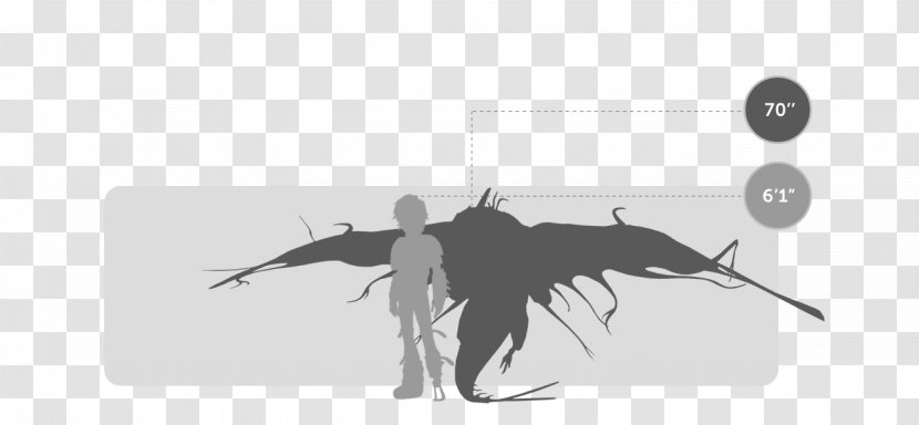 How To Train Your Dragon Model Sheet Drawing - Black And White - Algae Transparent PNG