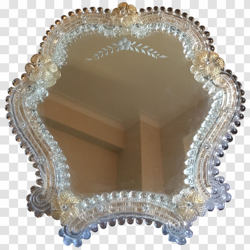 Murano Glass Mirror Table Pier Transparent PNG
