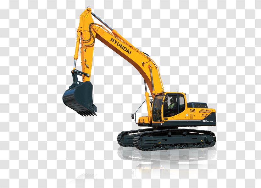 Crawler Excavator Heavy Machinery Continuous Track - Hardware Transparent PNG