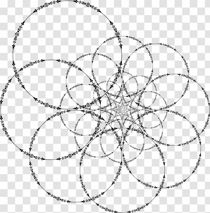 Geometry Drawing Circle Point - Line Art Transparent PNG