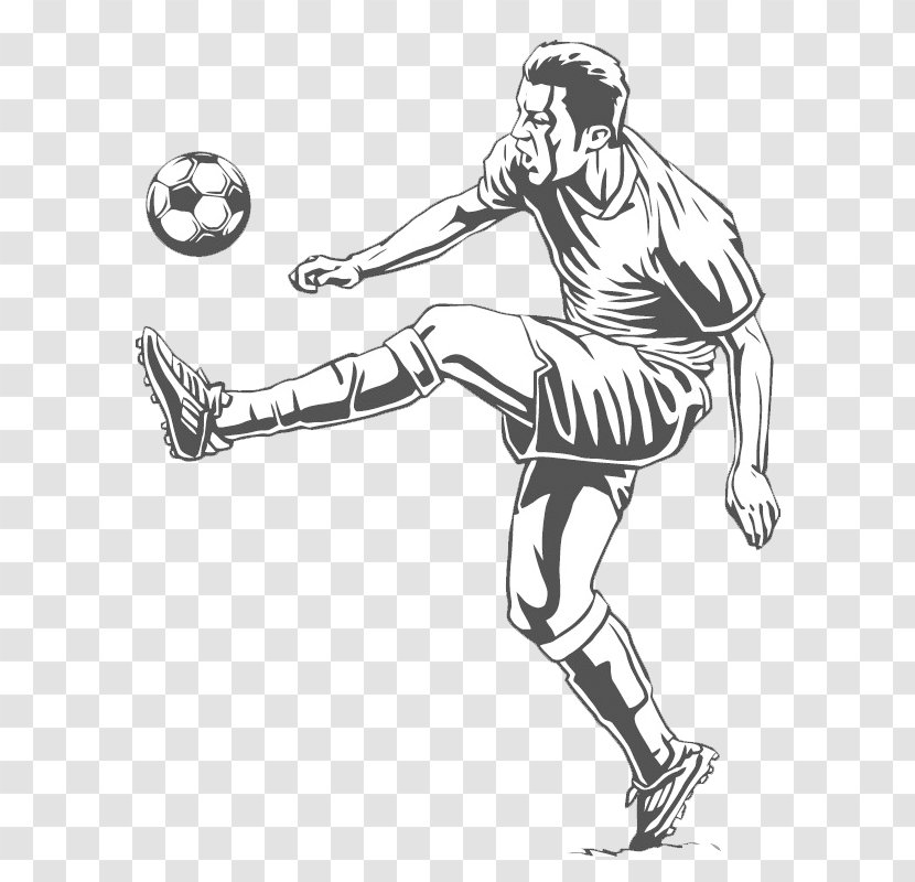 Football Player Sports Vector Graphics FC London - Team - Kick Transparent PNG