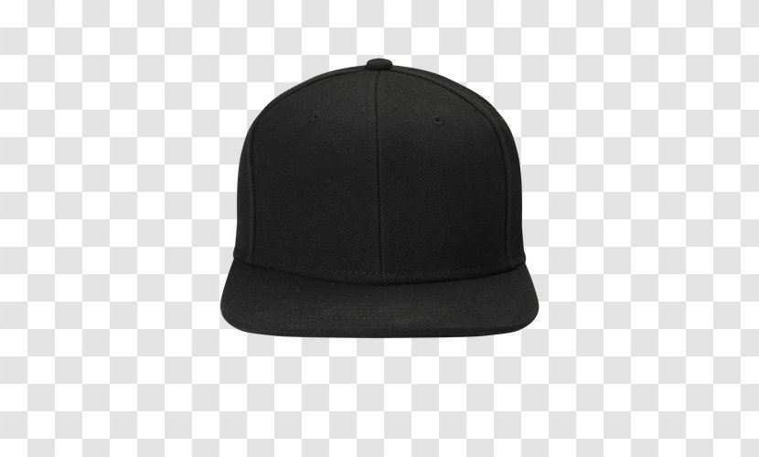 Baseball Cap Fullcap Hat - Black Transparent PNG