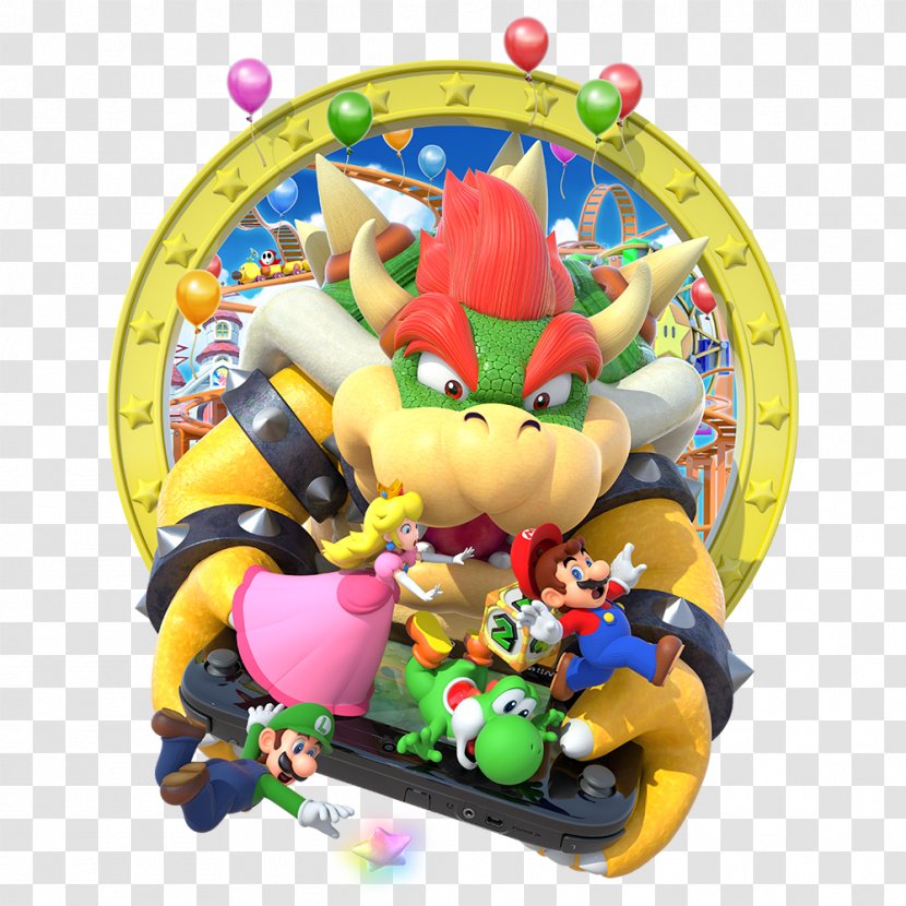 Mario Party 10 Wii U Star Rush Bowser Transparent PNG