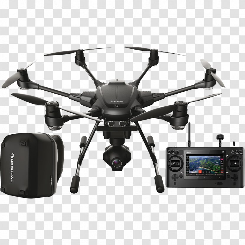 Yuneec International Typhoon H Mavic Pro Intel RealSense Unmanned Aerial Vehicle - Multirotor - Technology Transparent PNG