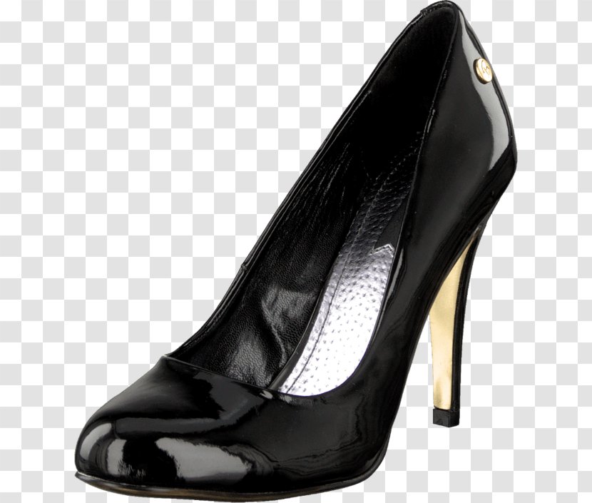 High-heeled Shoe Leather Shop Sandal - Basic Pump Transparent PNG