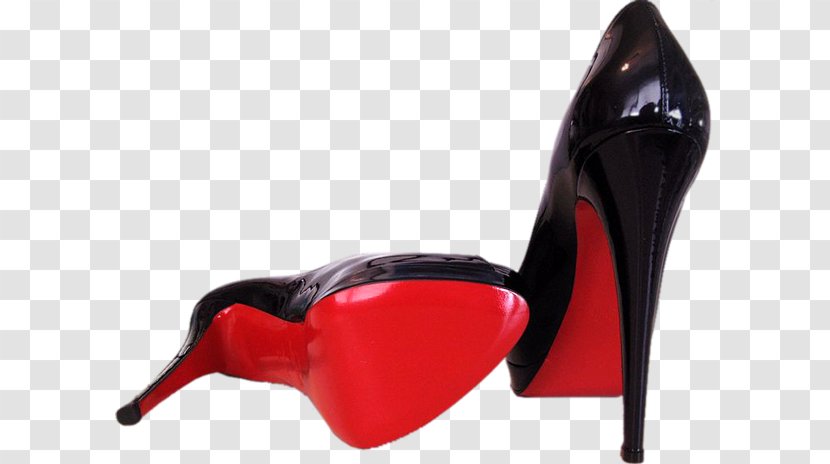 High-heeled Shoe Stiletto Heel Court - Christian Louboutin Transparent PNG